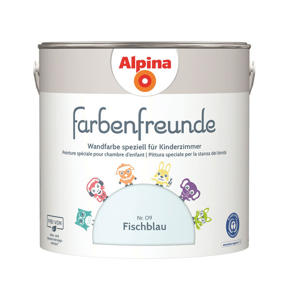 Farbenfreunde No. 9 Fischblau, 2,5l
