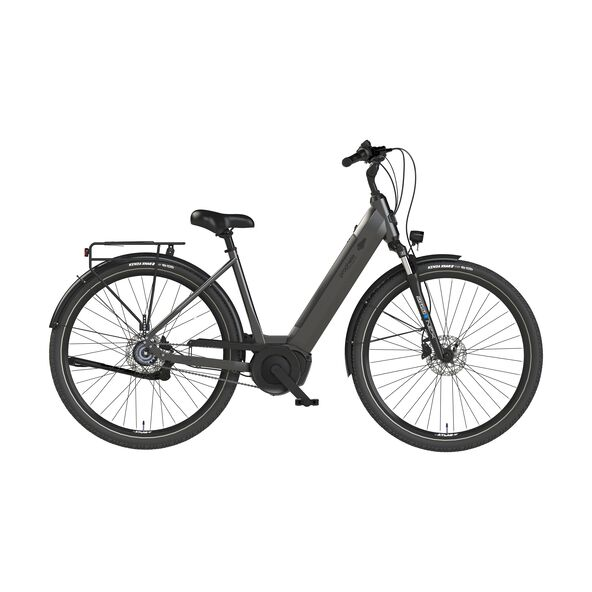 28' Alu City E-Bike Geniesser 3.3, matt bronze