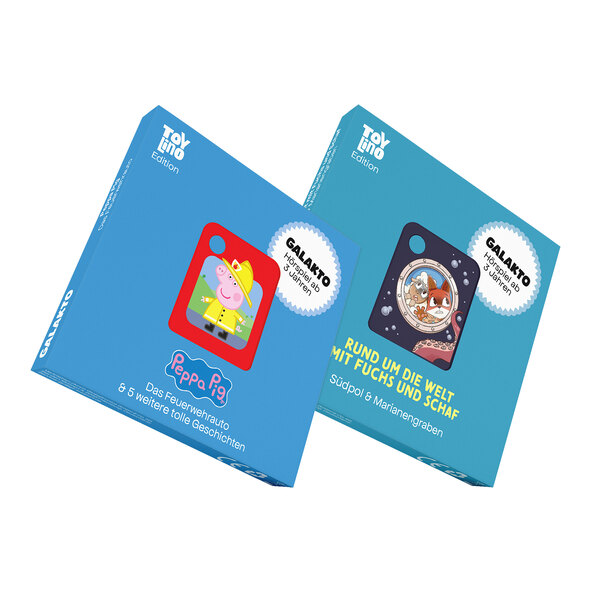 Galakto Token, Peppa Wutz /Fuchs & Schaf 2er Pack