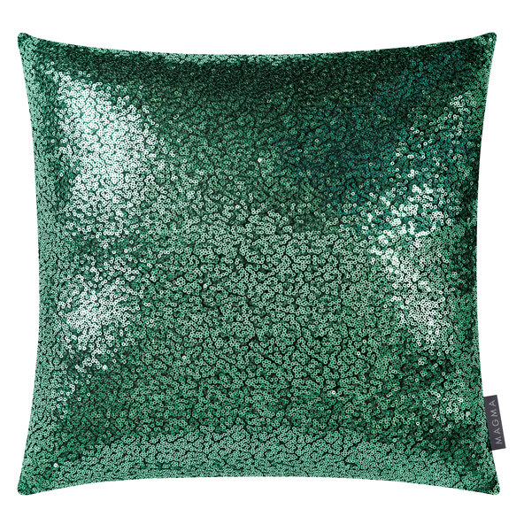 Kissenhülle Glitter, jade, 40 x 40 cm