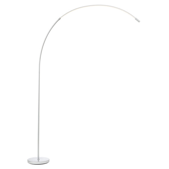 LED-Bogenleuchte Bow, alu