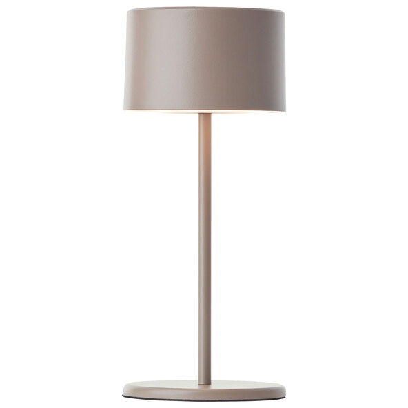 LED-Akku-Tischleuchte Helio, taupe