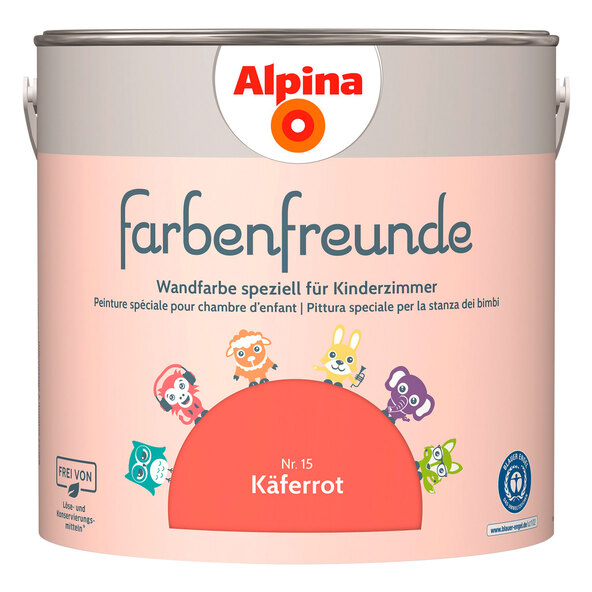 Farbenfreunde No. 15 Käferrot, 2,5l