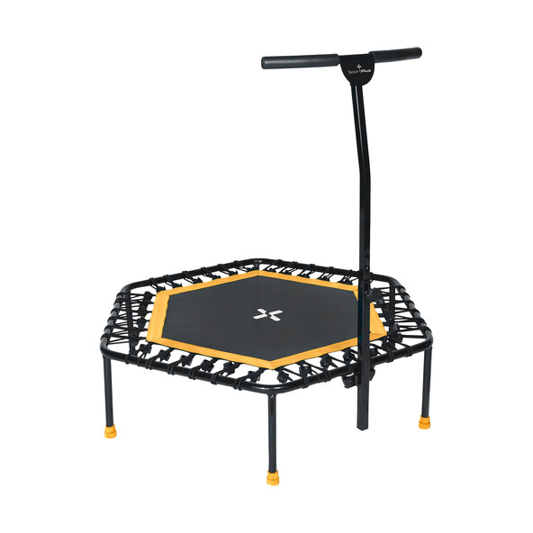 Fitness Trampolin, gelb