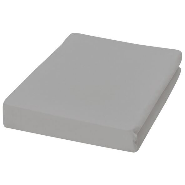 Jersey Spannbetttuch, 180-200 x 200 cm, grau