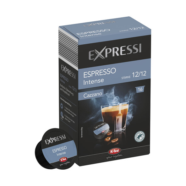 Kaffeekapseln Espresso Intense, 6 x 125 g