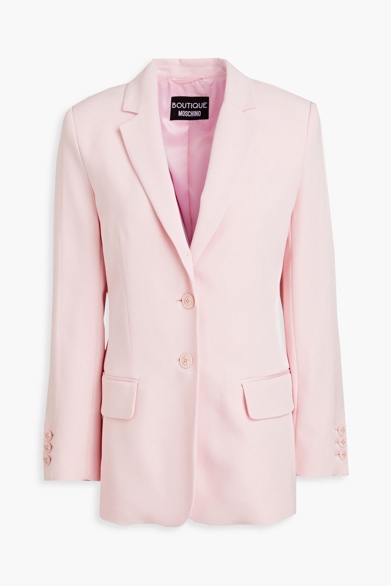 Boutique Moschino - Crepe blazer - Pink - IT 38