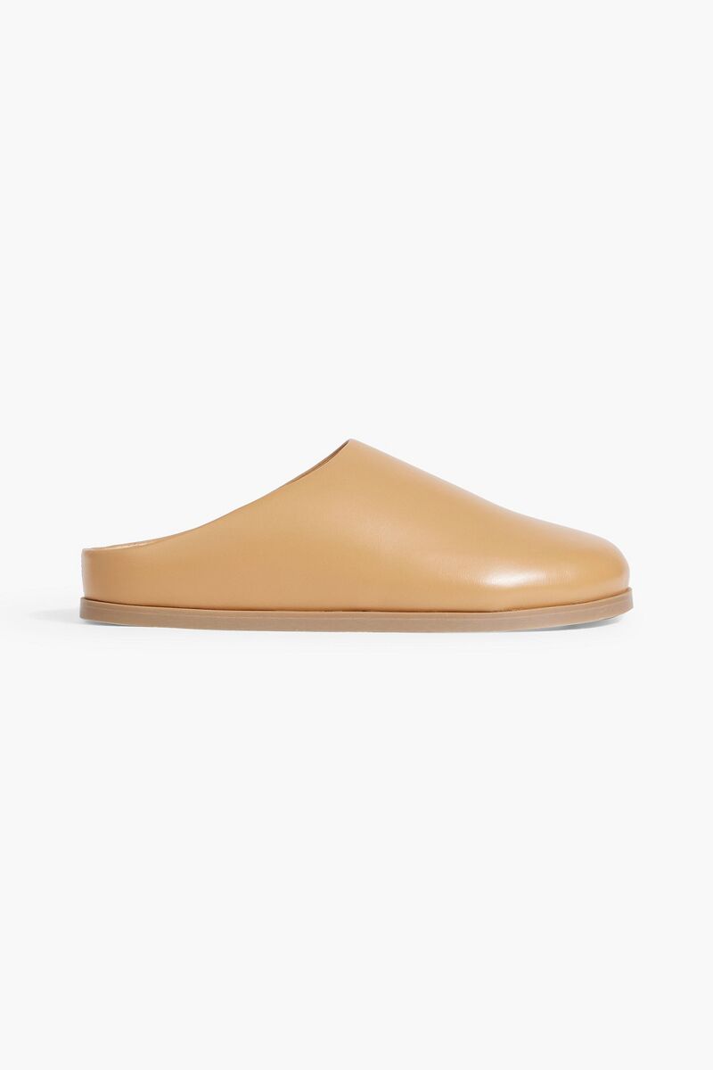 Mansur Gavriel - Leather slippers - Neutral - EU 38