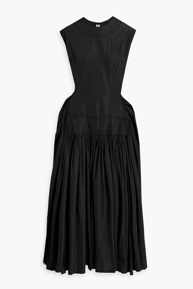 Marni - Taffeta maxi dress - Black - IT 44