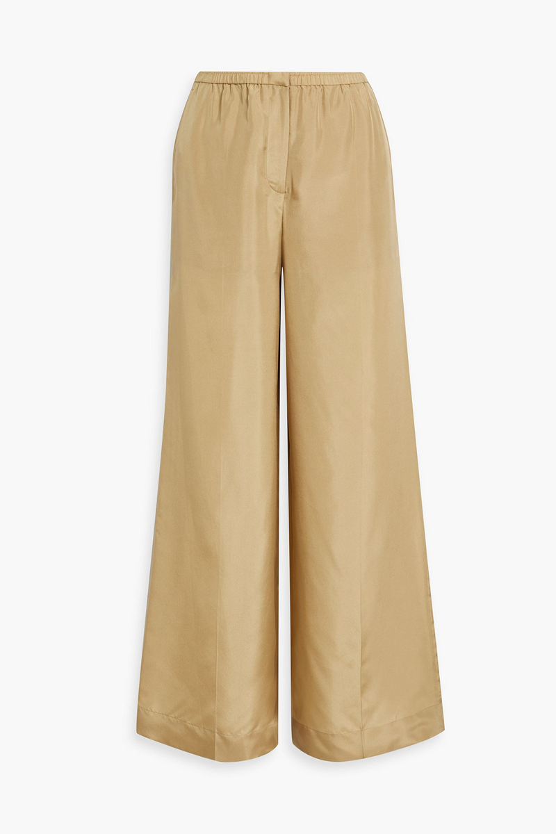 joseph - thoresby silk-habotai wide-leg pants - neutral - fr 34