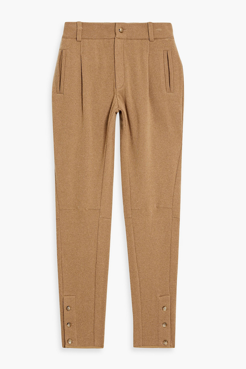 Dolce&Gabbana - Tapered wool-blend pants - Brown - IT 44