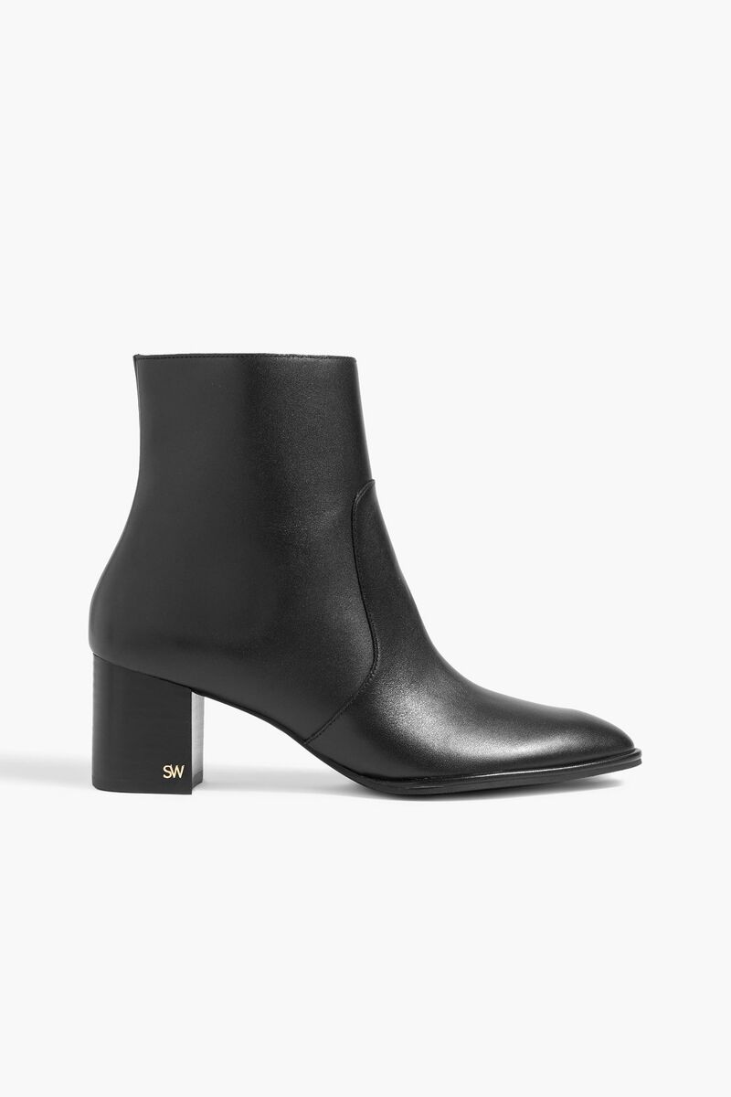 Stuart Weitzman - Ryland 60 leather ankle boots - Black - EU 42.5