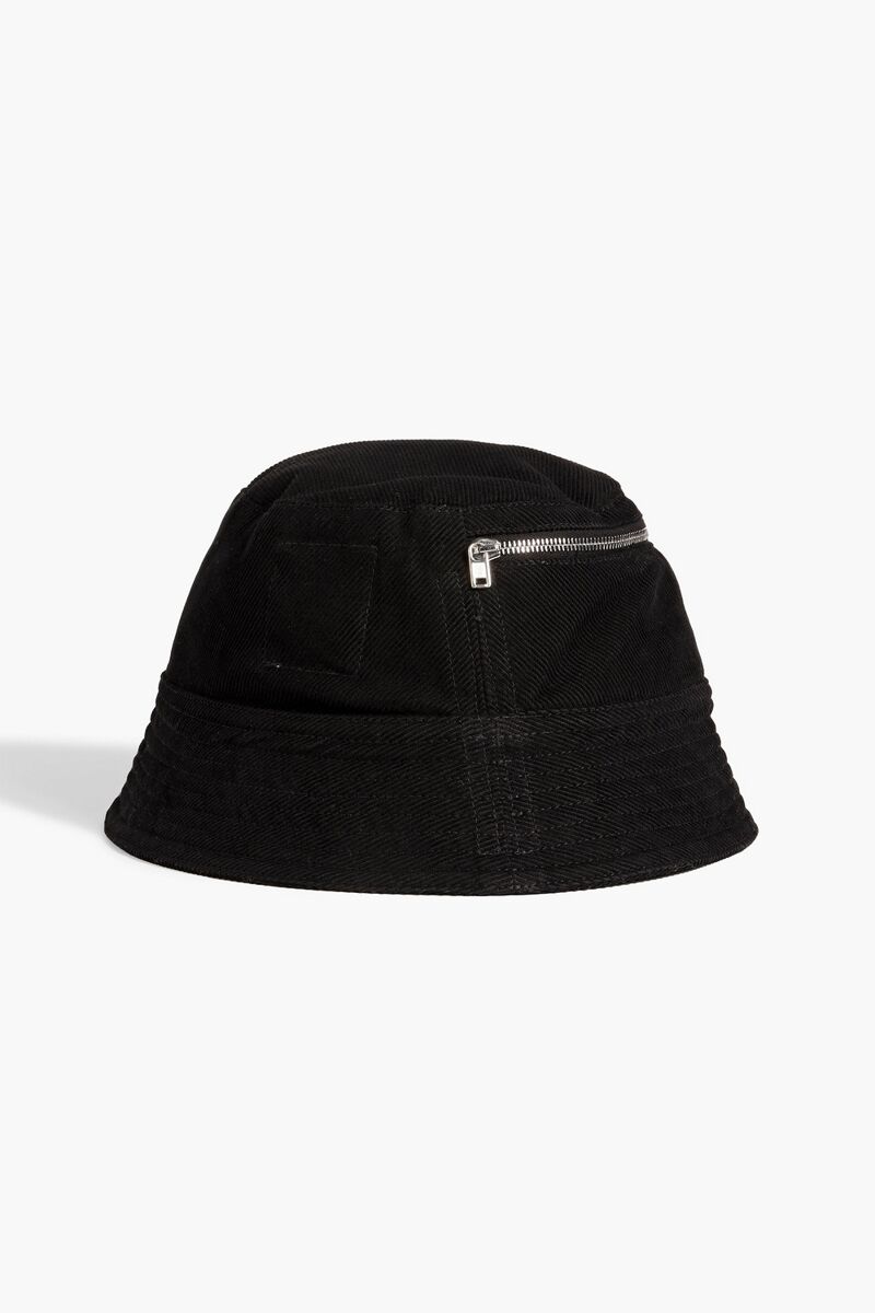 Rick Owens - Gilligan cotton-corduroy bucket hat - Black - S