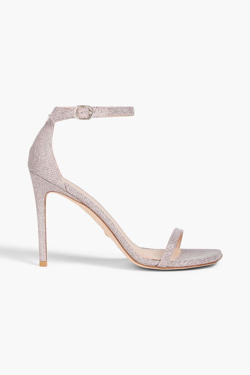 Stuart Weitzman - Metallic woven sandals - Metallic - US 6