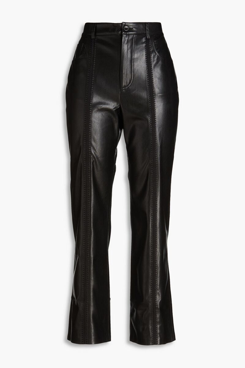 Nanushka - Embroidered OKOBOR™ flared pants - Black - S