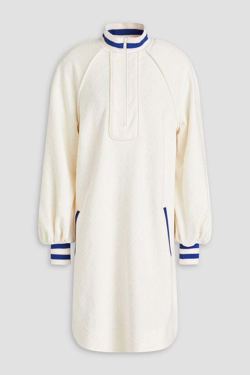Zimmermann - Striped jacquard mini dress - White - 00
