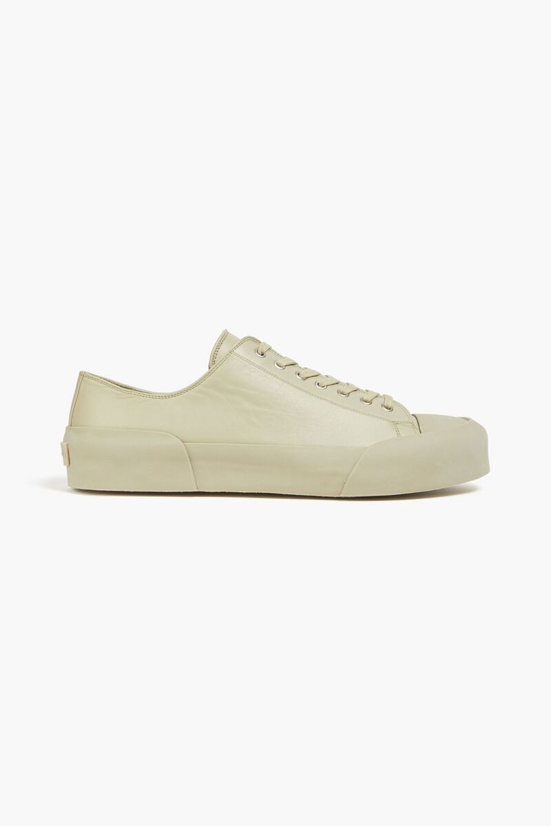 Jil Sander - Leather sneakers - Green - EU 41