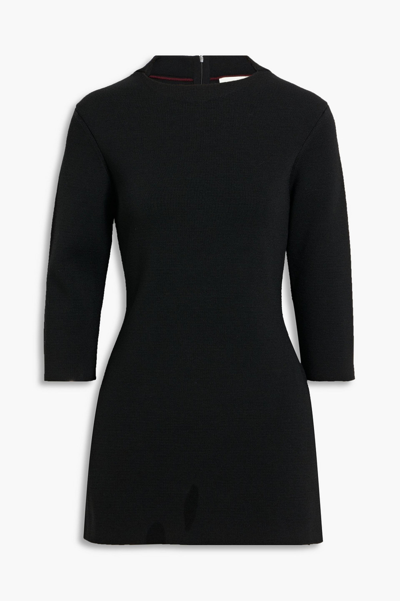 veronica de piante - zoe wool top - black - xs