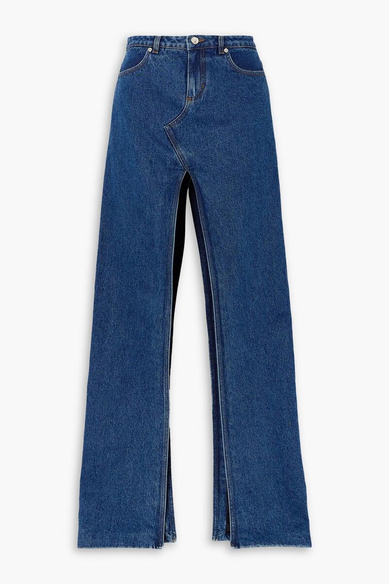 David Koma - Denim maxi skirt - Blue - UK 14