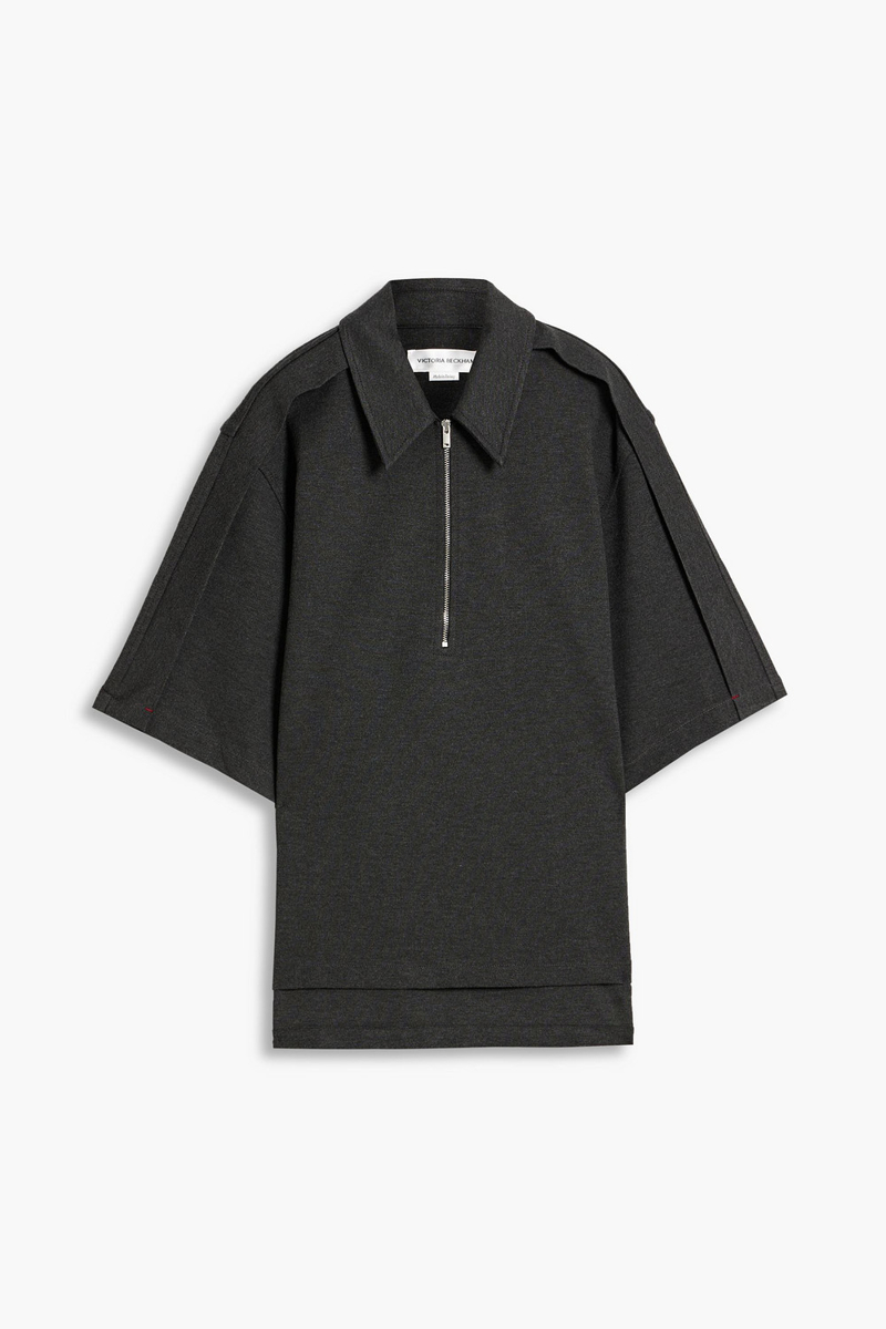 victoria beckham - cady top - gray - uk 6