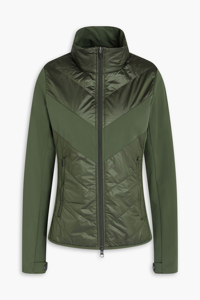 we norwegians - beito quilted jacket - green - s