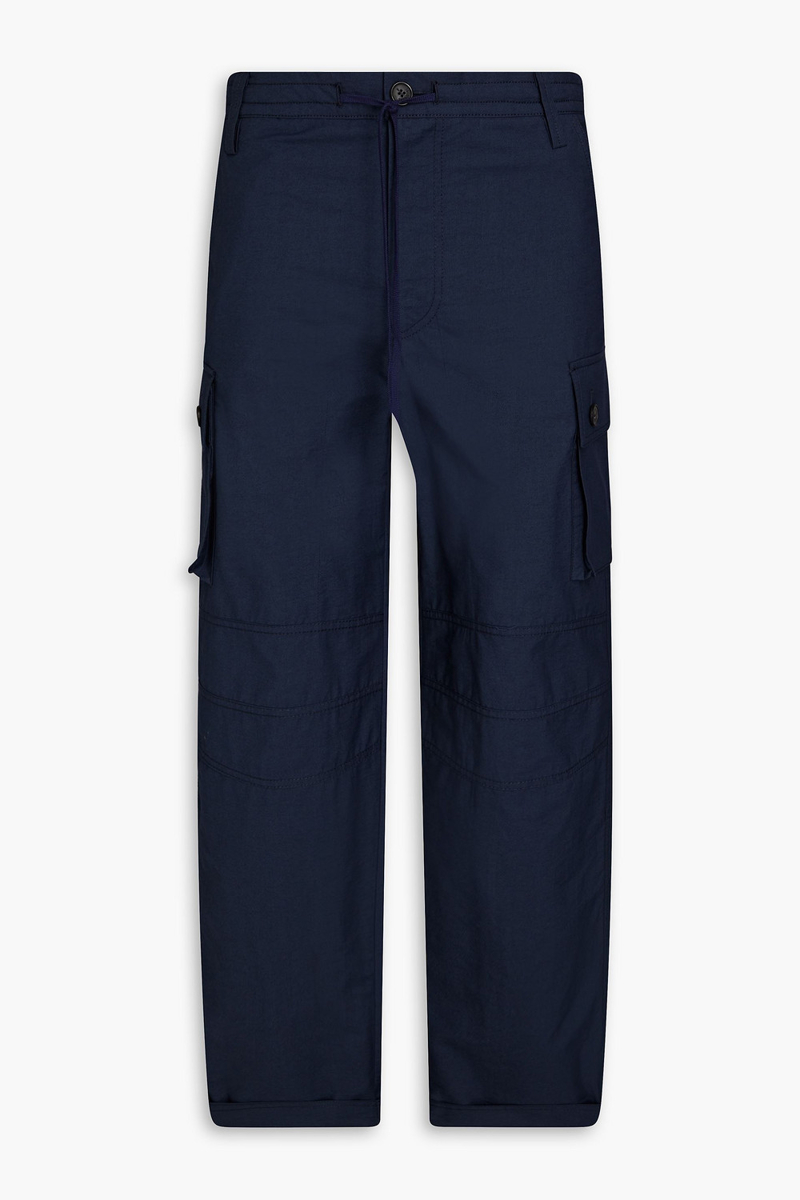 JACQUEMUS - Giardino cotton-blend twill cargo pants - Blue - IT 44
