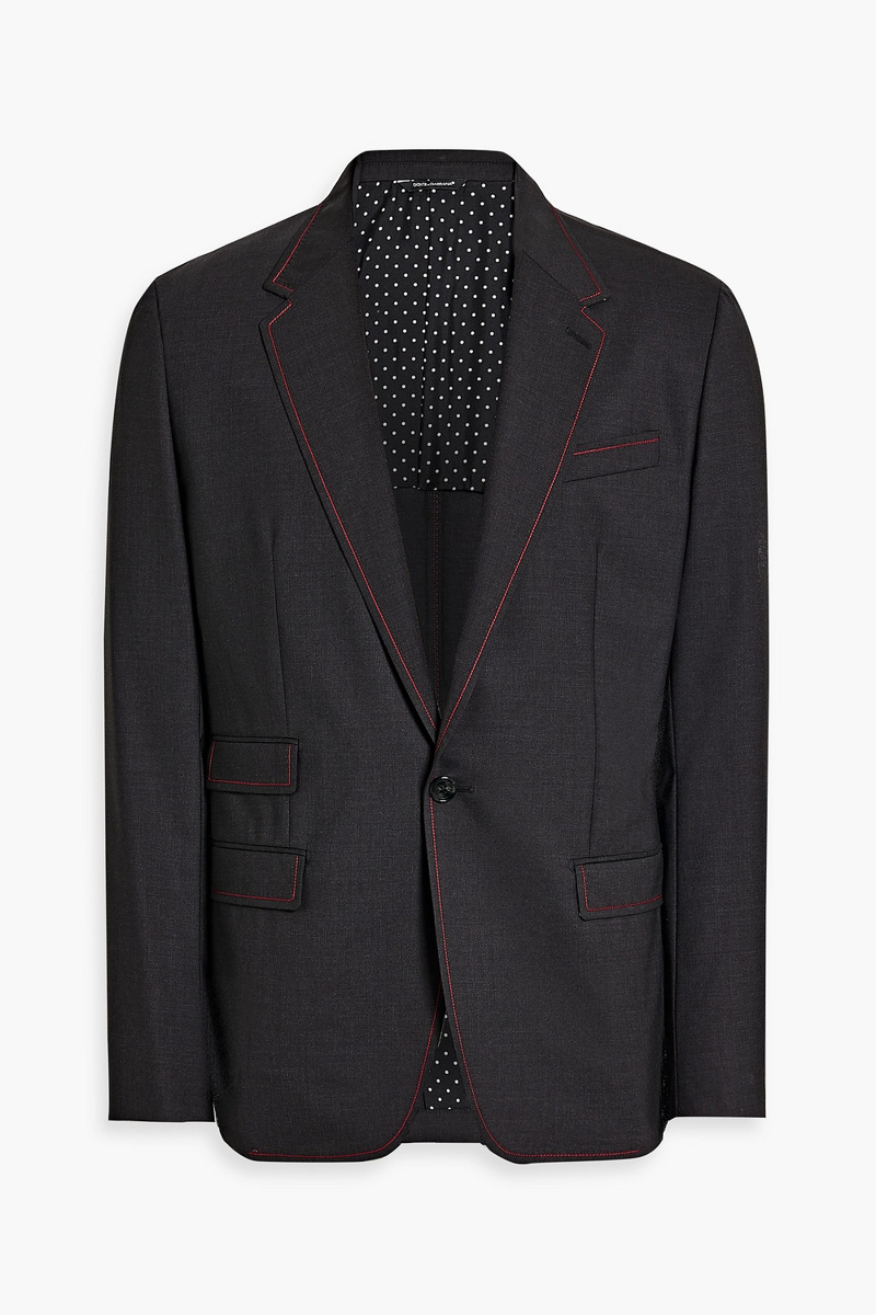 Dolce&Gabbana - Wool-blend blazer - Gray - IT 50