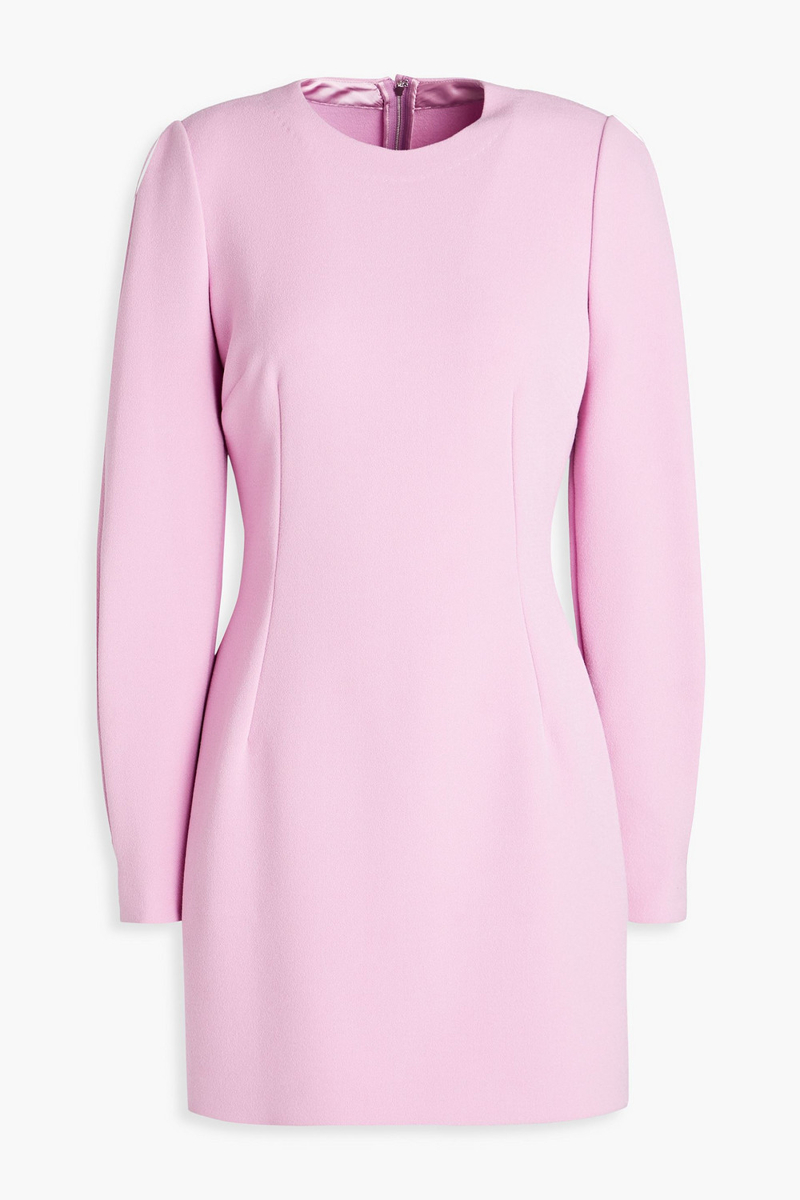 dolce&gabbana - crepe mini dress - pink - it 44