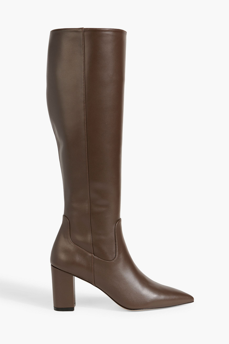 Stuart Weitzman - Yuliana 60 leather knee boots - Brown - EU 39.5