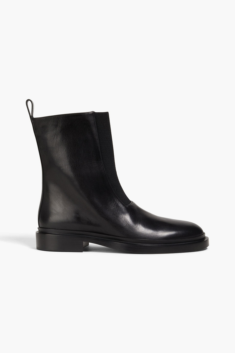 Jil Sander - Leather Chelsea boots - Black - EU 35