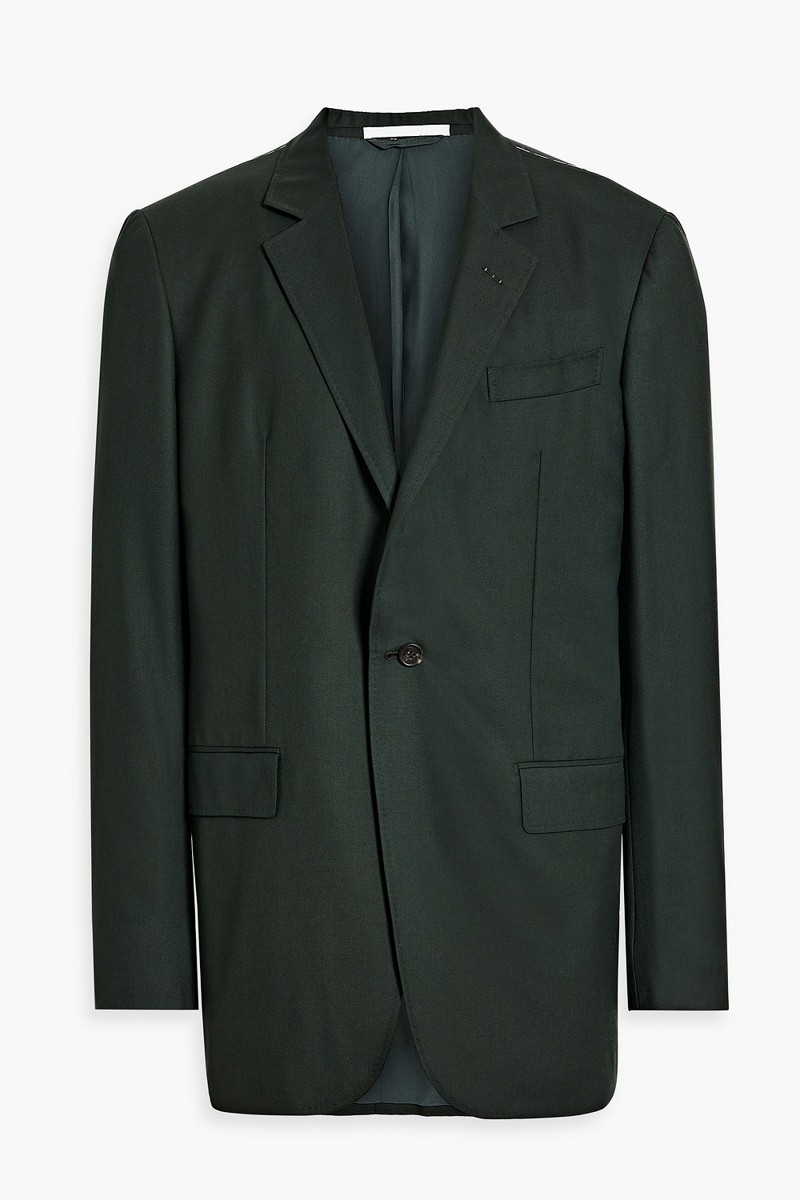 Gabriela Hearst - Damien wool-twill blazer - Green - IT 54
