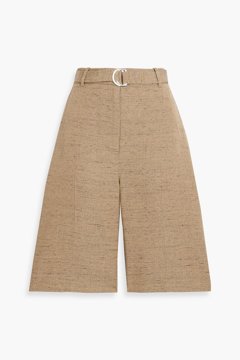 3.1 phillip lim - belted tweed shorts - neutral - us 2