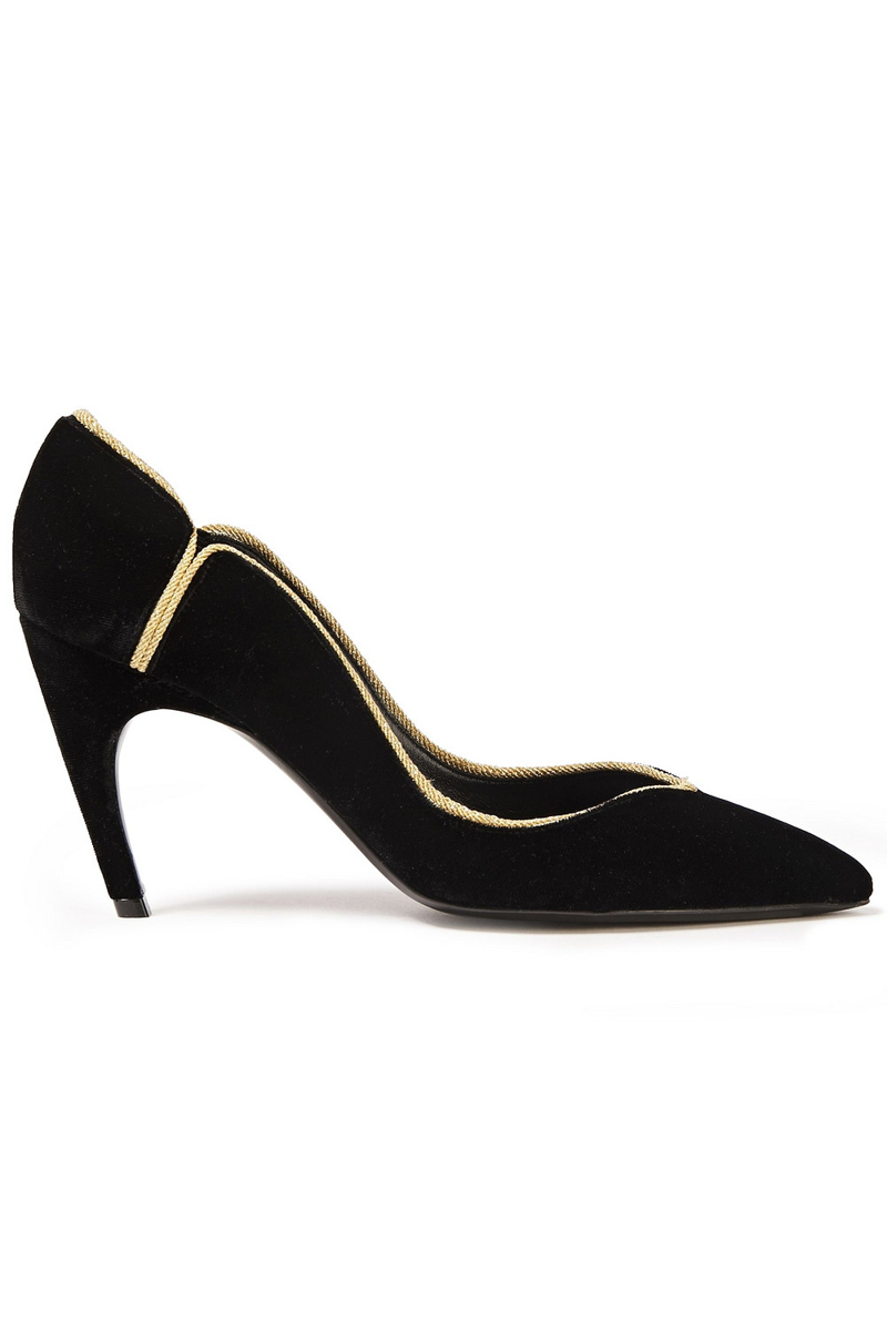 Roger Vivier - Velvet pumps - Black - EU 39