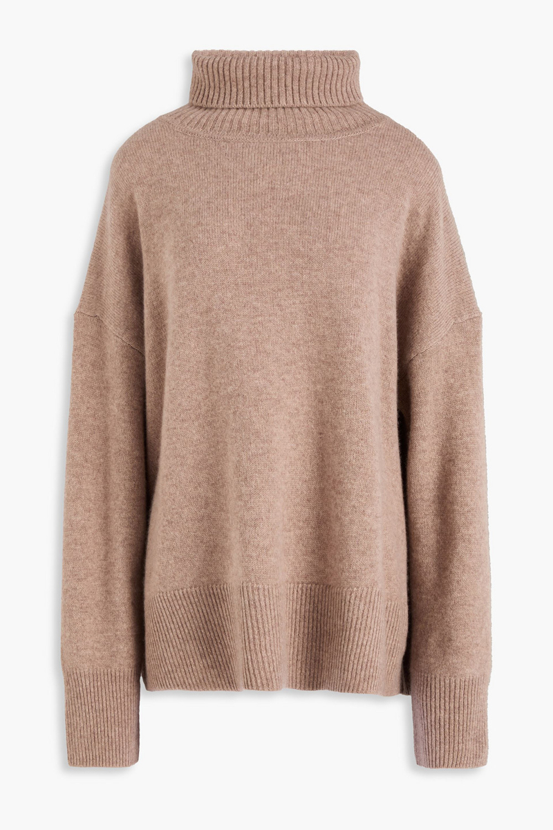 we norwegians - blefjell cashmere turtleneck sweater - neutral - xl