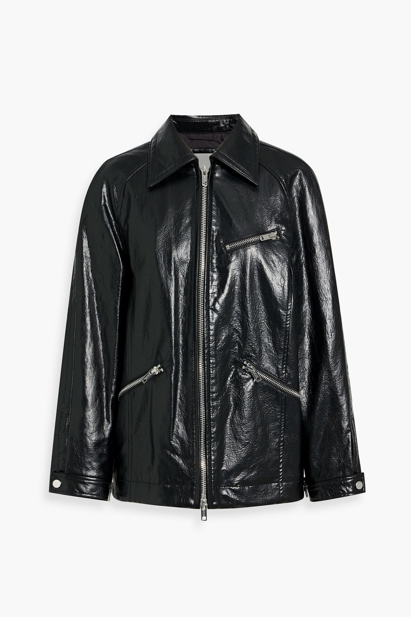3.1 phillip lim - textured jacket - black - s