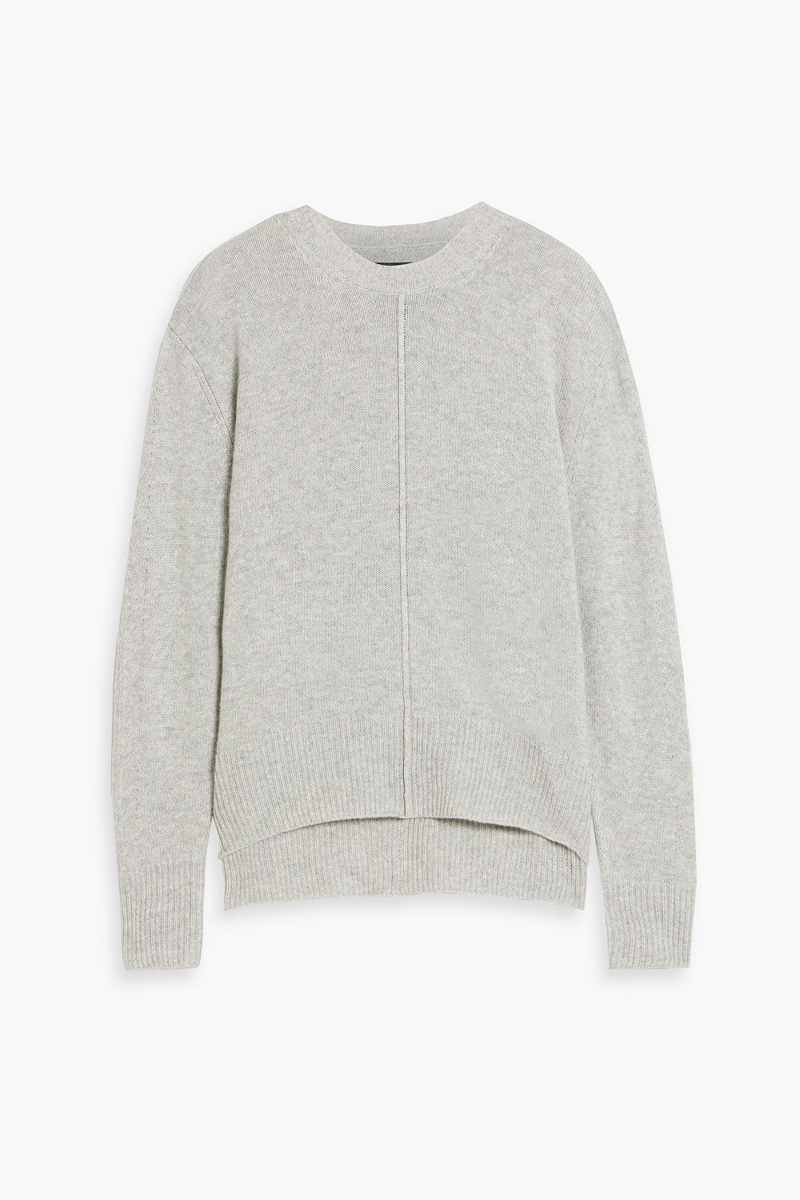 isabel marant - dave cashmere sweater - gray - fr 38
