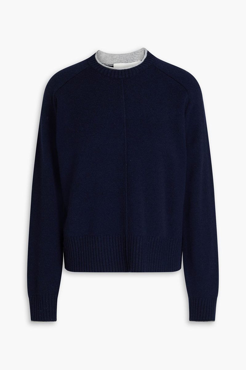 3.1 phillip lim - knitted sweater - blue - xs