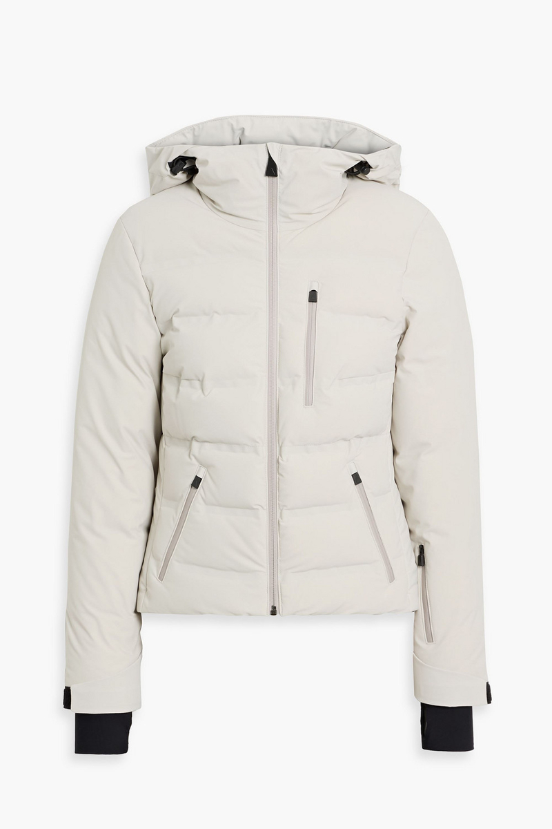 aztech mountain - nuke suit quilted down ski jacket - gray - it 46