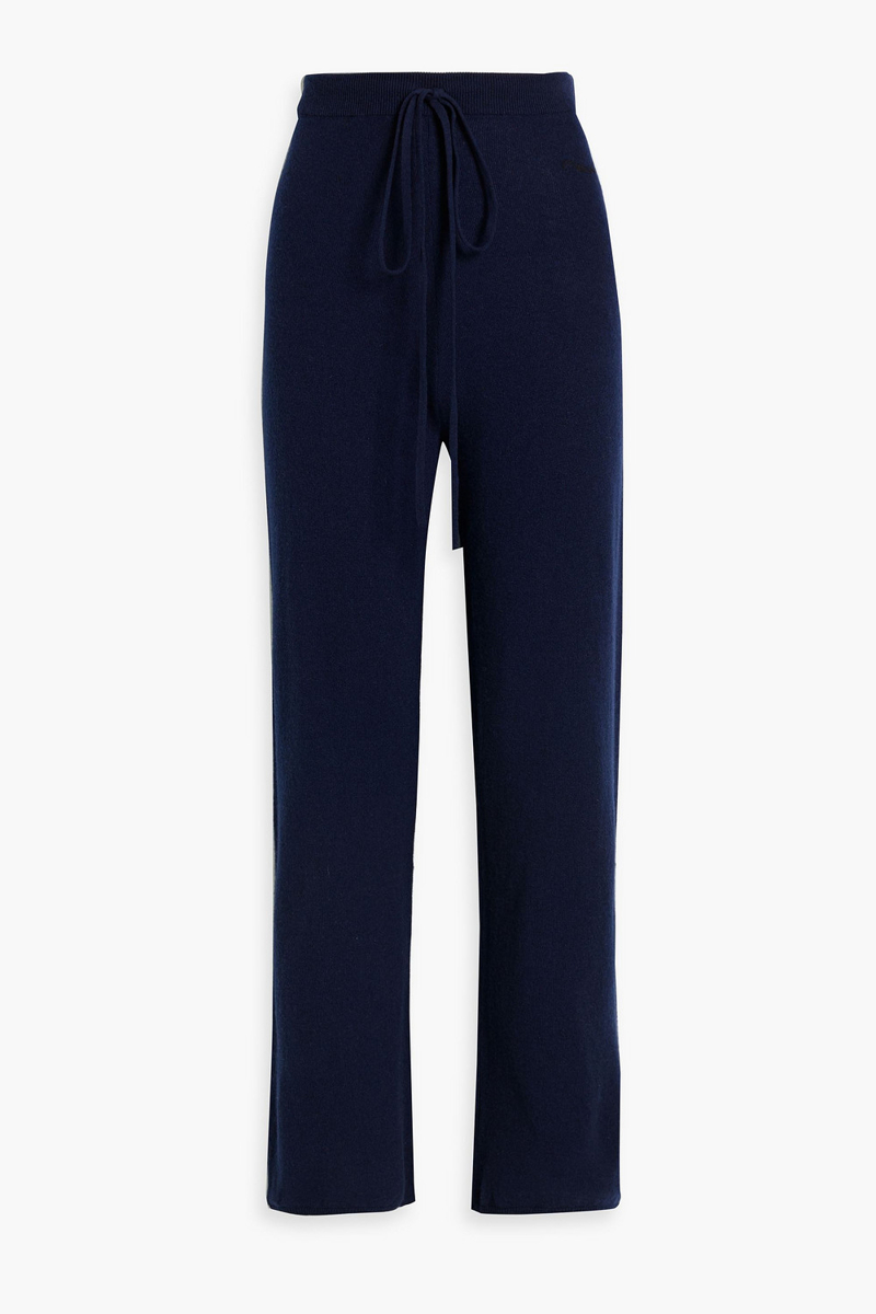 Marni - Cashmere straight-leg pants - Blue - IT 36