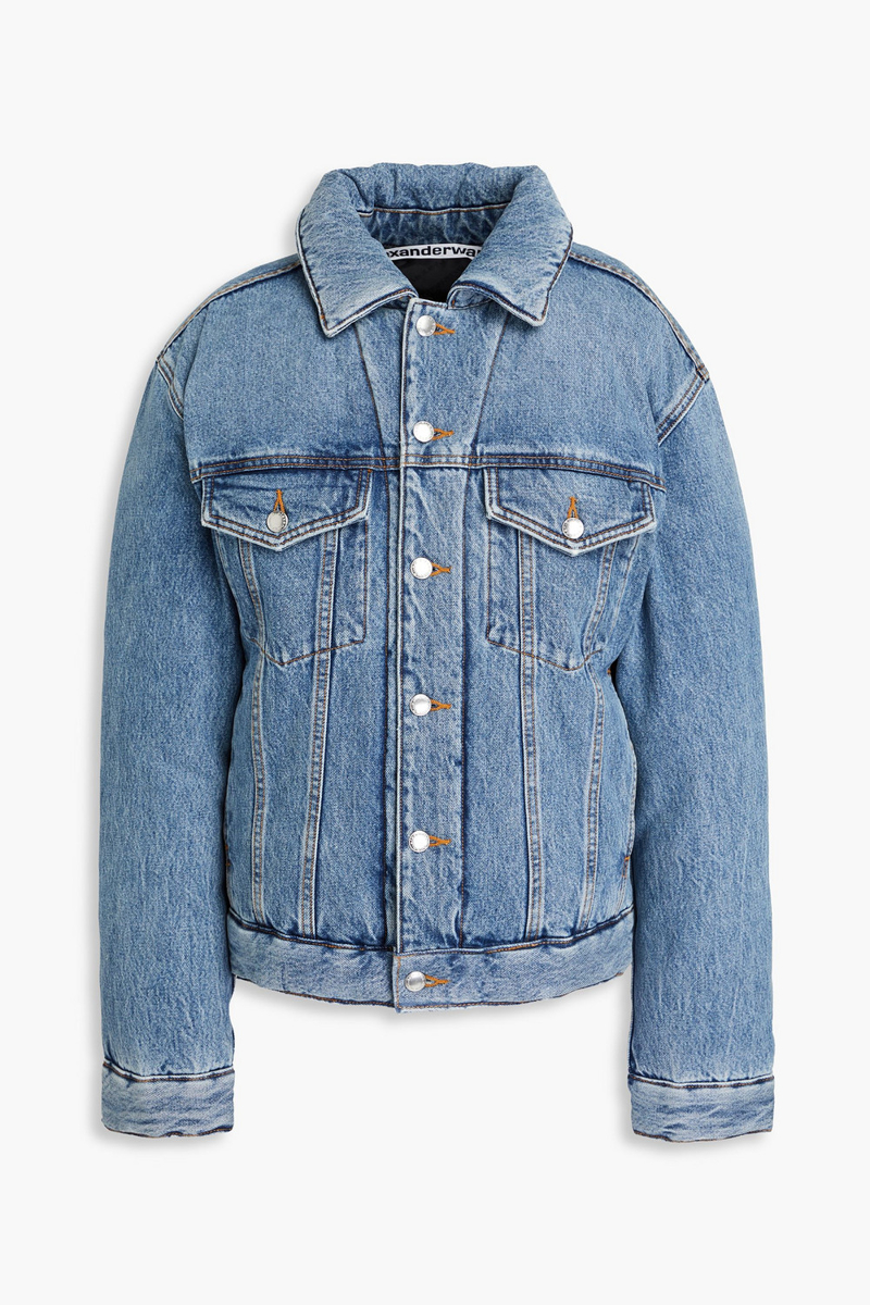 alexander wang - denim jacket - blue - xs
