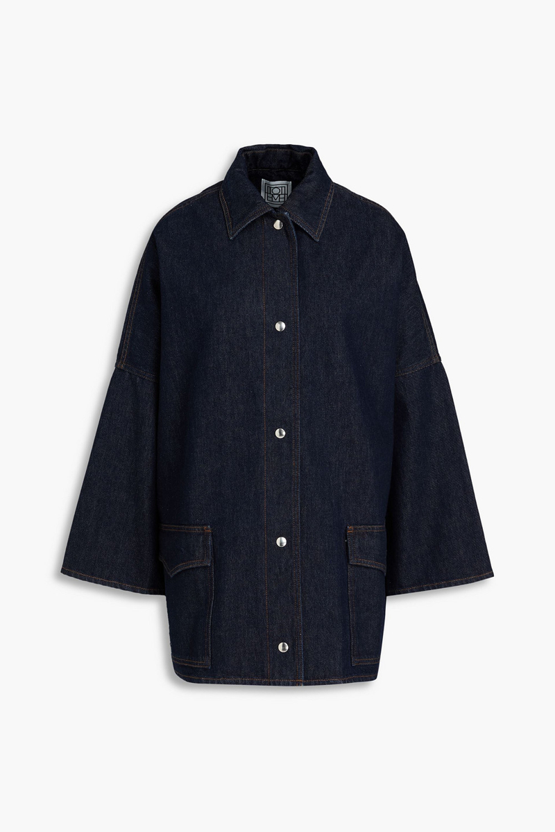 toteme - denim jacket - blue - xxs