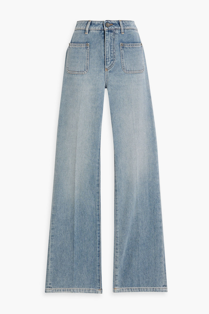 dolce&gabbana - high-rise straight-leg jeans - blue - it 36