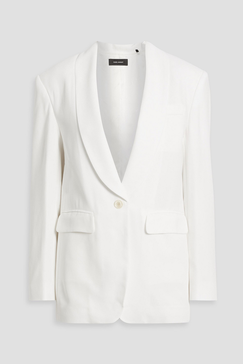 Isabel Marant - Ratela crepe blazer - White - FR 36