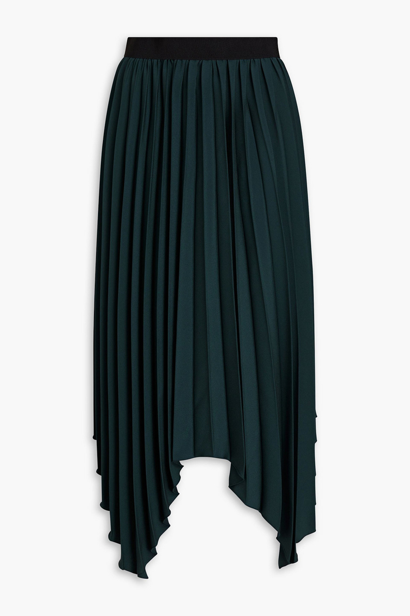 Isabel Marant - Felixa pleated crepe midi skirt - Green - 1