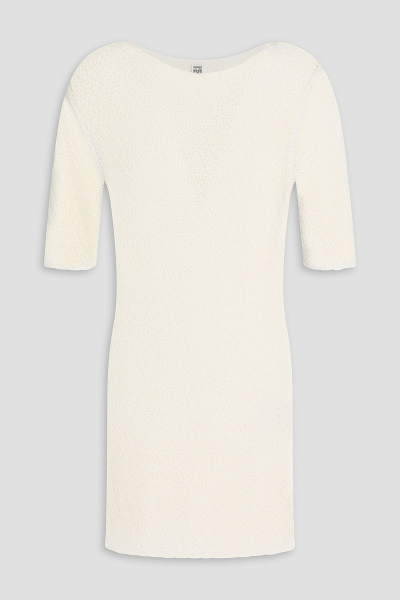 toteme - crochet top - white - xxs