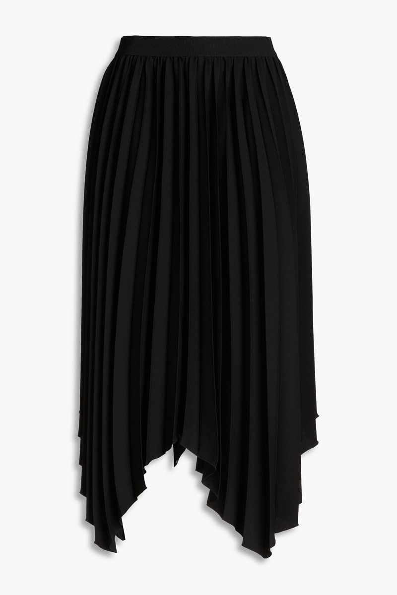 Isabel Marant - Felixa pleated crepe midi skirt - Black - 1