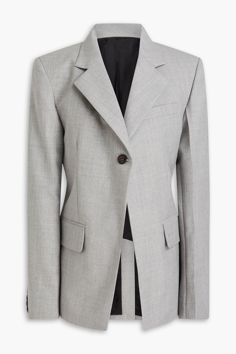 Victoria Beckham - Wool blazer - Gray - UK 10