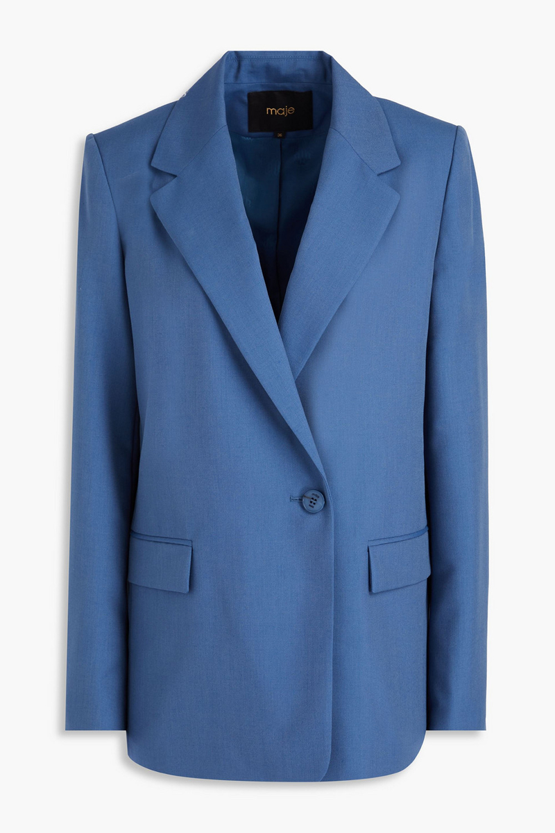 Maje - Grain de poudre blazer - Blue - FR 40