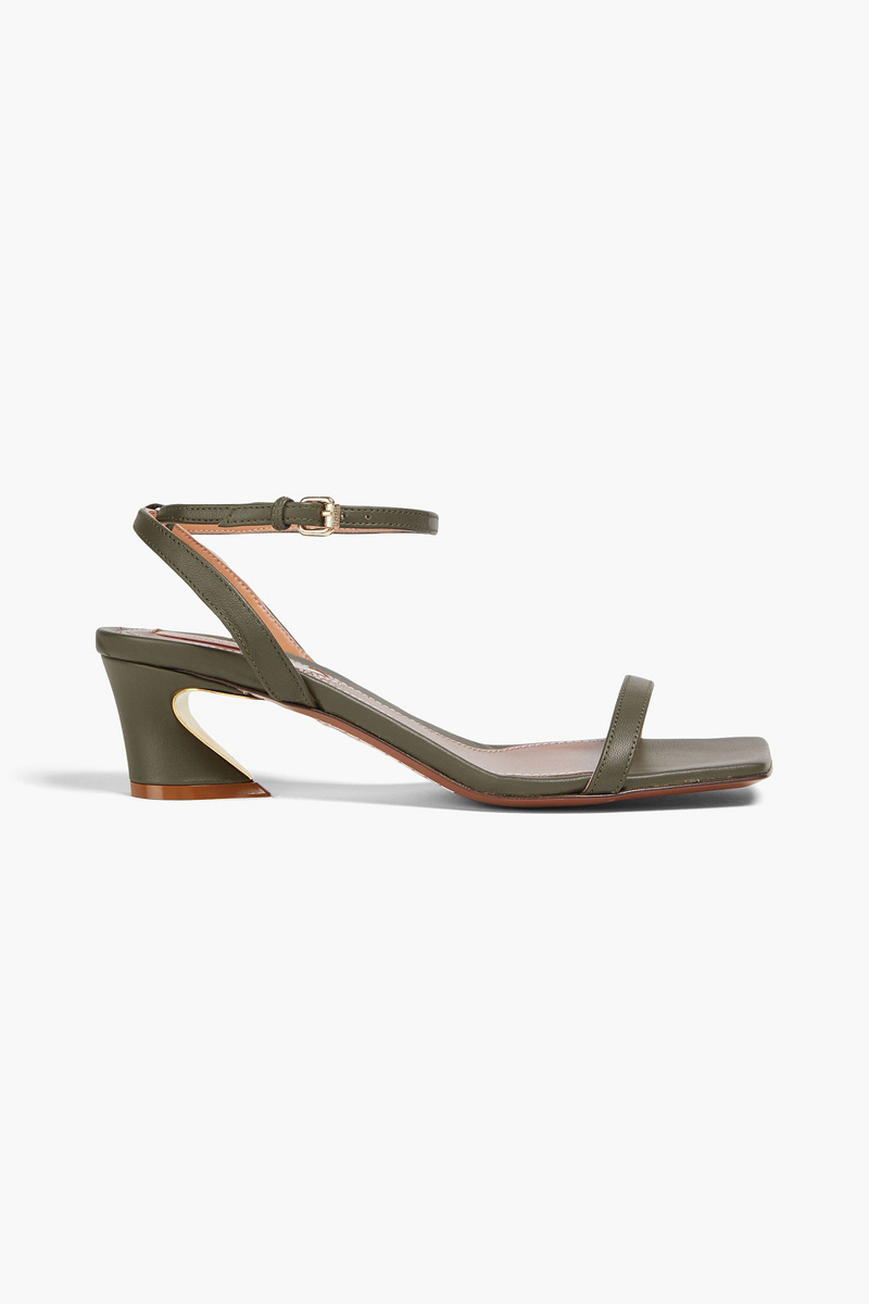 Zimmermann - Leather sandals - Green - EU 36