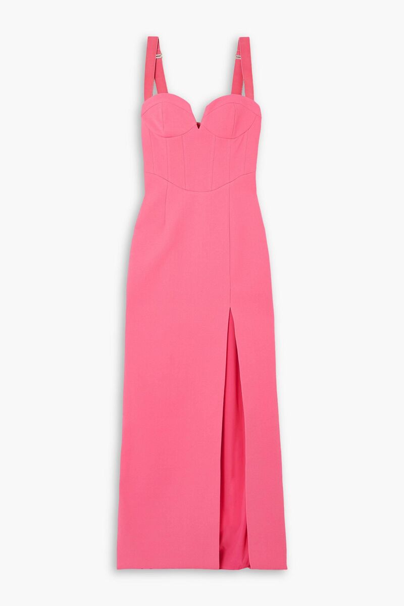 Rebecca Vallance - Crepe maxi dress - Pink - UK 16